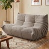 Togo İkili Berjer Gri - MiniwoodTogo İkili Berjer Koltuk Gri