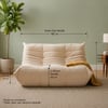 Togo İkili Berjer Kiremit - MiniwoodTogo İkili Berjer Koltuk Kiremit