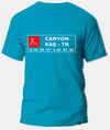 Canyon T-Shirt Turquoise