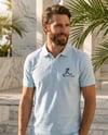 Man Polo T-Shirt ice Blue