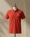 Man Polo T-Shirt Red
