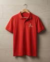 Man Polo T-Shirt Red