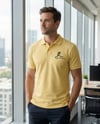 Man Polo T-Shirt Yellow