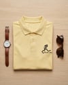 Man Polo T-Shirt Yellow