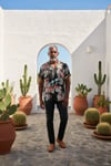 Fish Bone Green Shirt