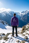 Full Zipper Polar Purple