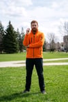 Full Zipper Polar Orange