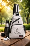 Giant Stride Crossbody Sling White