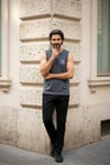 Giant Stride Dri Fit Grey Sleeveless S