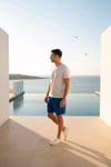 Giant Stride Dri Fit Navy Short