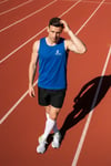 Giant Stride Dri Fit Navy Sleeveless S