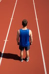 Giant Stride Dri Fit Navy Sleeveless S