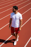 Giant Stride Dri Fit Red Short S