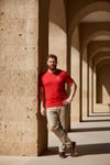 Giant Stride Dri Fit Red T-Shirt S