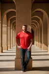 Giant Stride Dri Fit Red T-Shirt S