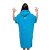 GIANT STRIDE PONCHO TURQUOISE