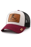 Giant Stride Trucker Burgundy&Bone