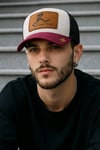 Giant Stride Trucker Burgundy&Bone