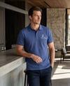 Man Polo T-Shirt Navy