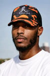 Orange Camouflage Cap
