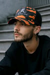 Orange Camouflage Cap
