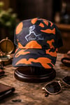 Orange Camouflage Cap