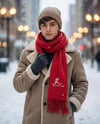 Polar Scarf Red