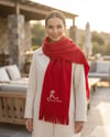 Polar Scarf Red