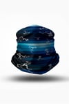 Scuba Tube Blue Waves