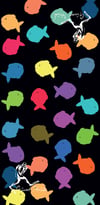 Scuba Tube Fat Fish Color