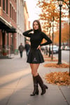 Shorts Skirt Black