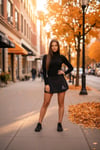 Shorts Skirt Black