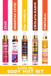 Mara Body Mist Set - Vücut Sprey Set 5 Adet