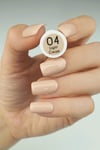 Mara Kalıcı Oje Seti 04 Light Cream + Jel Parfüm Hediye