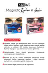 Mara Manyetik Eyeliner'lı Mıknatıslı Takma Kirpik Orta Yoğun