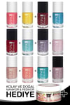 Mara Peak Colors Oje Seti 1 (12 Adet) + Manikür Peeling Hediye
