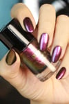 Mara Rainbow Nail Polish Oje - Pink - Gold - Green