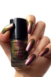 Mara Rainbow Nail Polish Oje - Pink - Gold - Green