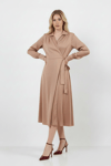 Matte Satin Dress