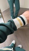 HAKİ LAKİNT TRİKO ÖRGÜLÜ SWEAT