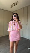 PEMBE MİNİ ETEK