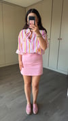 PEMBE MİNİ ETEK