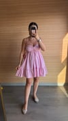 PEMBE POPLİN İNDİA ELBİSE