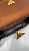 PRADA KAHVERENGİ DERİ ÇANTA