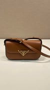 PRADA KAHVERENGİ DERİ ÇANTA