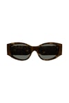 BALENCIAGA GUNES BB0258S 002
