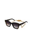O.V.S Naples Diva ND02 Black Gold 53 Kadın Güneş Gözlüğü