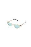 O.V.S Twenties TW03 Gold-123 55 Unisex Güneş Gözlüğü