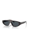 Prada 0PR C02S 17N70B 57 Unisex Güneş Gözlüğü
