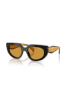 PRADA GUNES 0PR D02S 02K50P 53